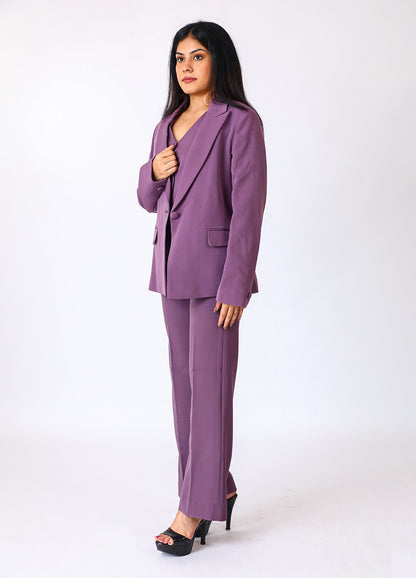 Purple Blazer