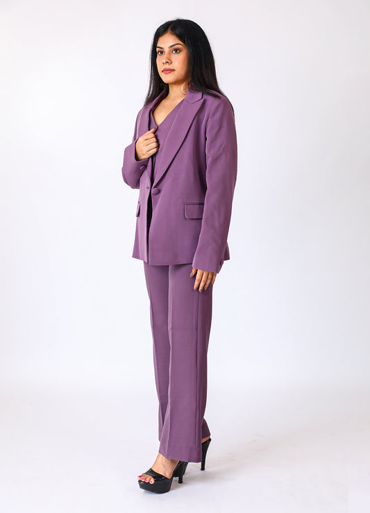 Purple Blazer