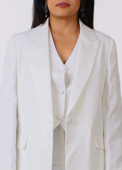 White Blazer