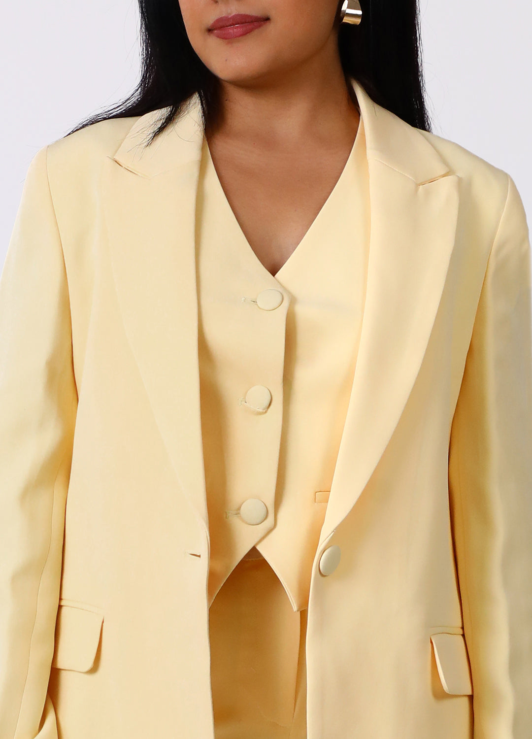 Butter Yellow Blazer