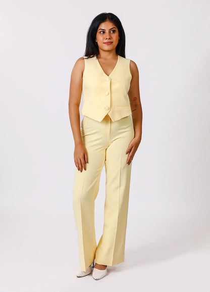 Butter Yellow  Vest