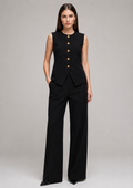 Gold Buttoned Vest
