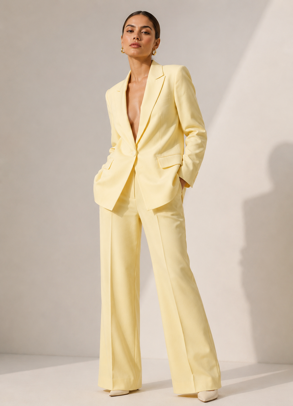 Butter Yellow Blazer