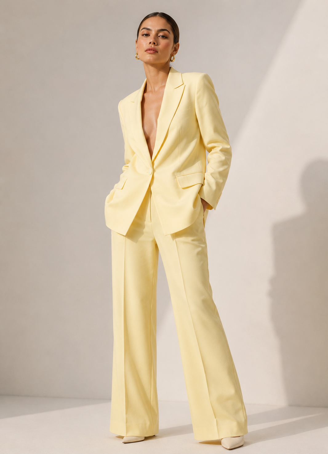 Butter Yellow Blazer