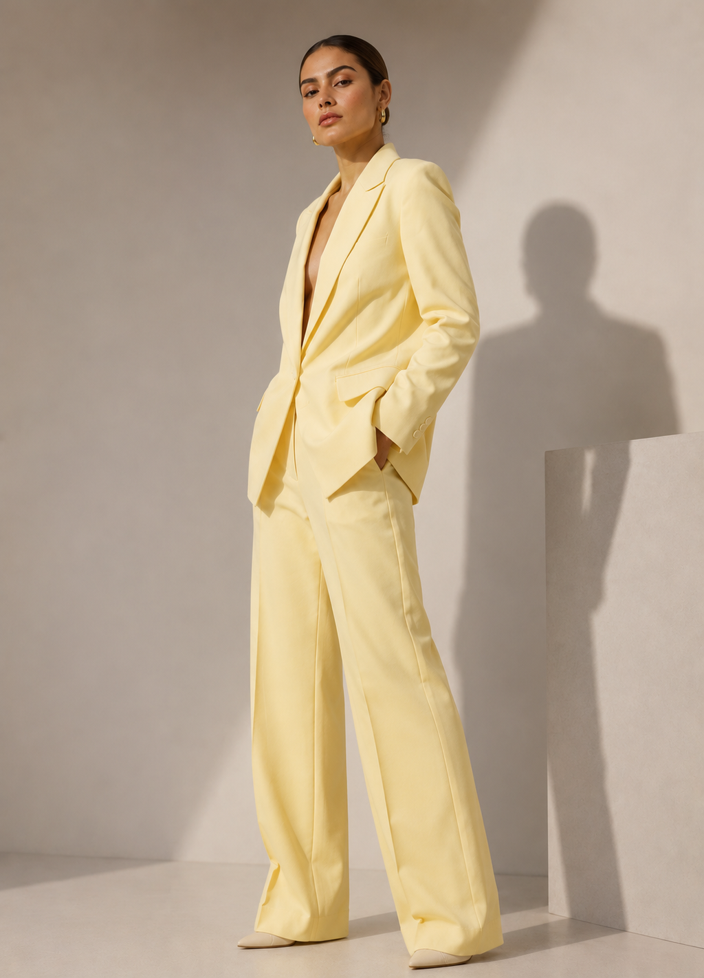 Butter Yellow Blazer