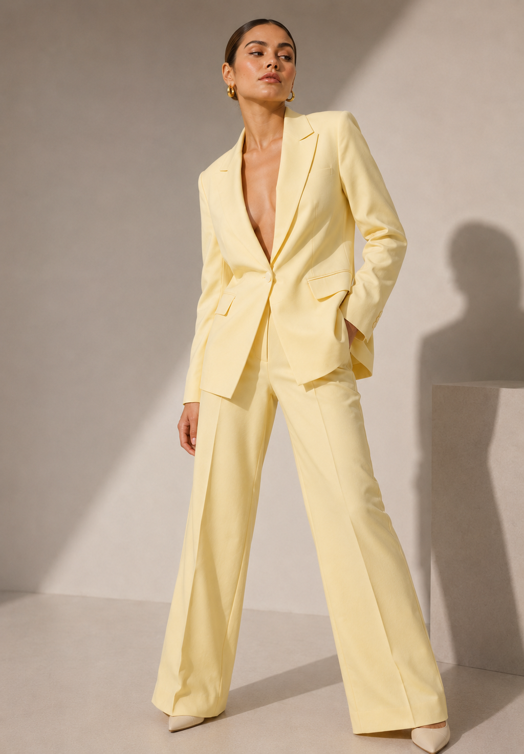 Butter Yellow Blazer