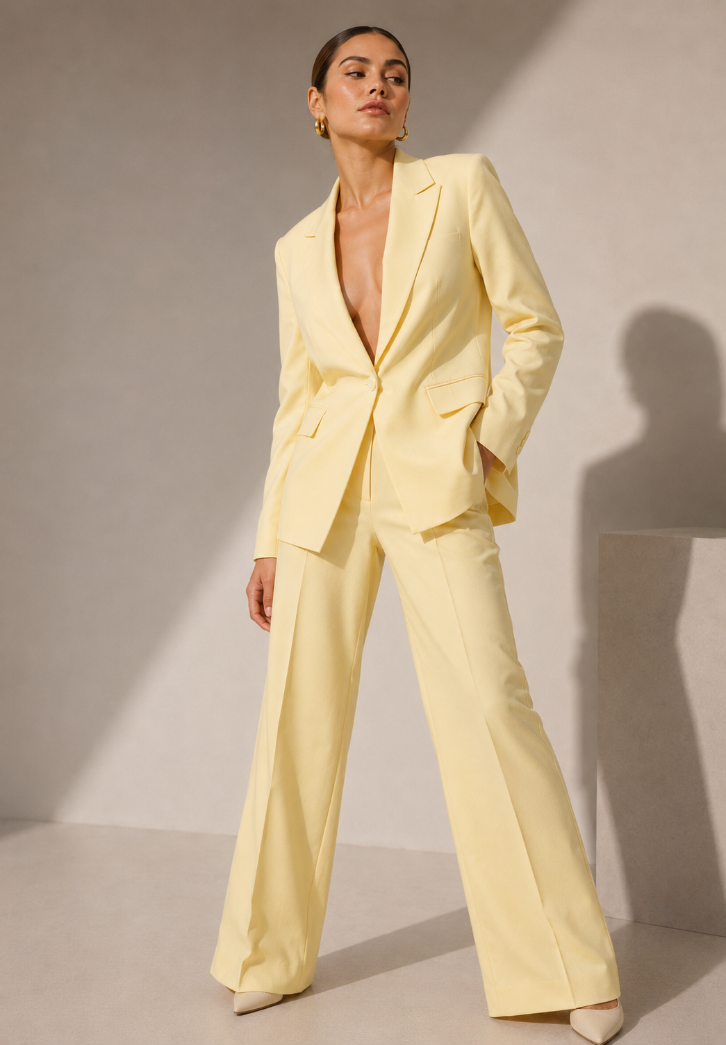 Butter Yellow Blazer