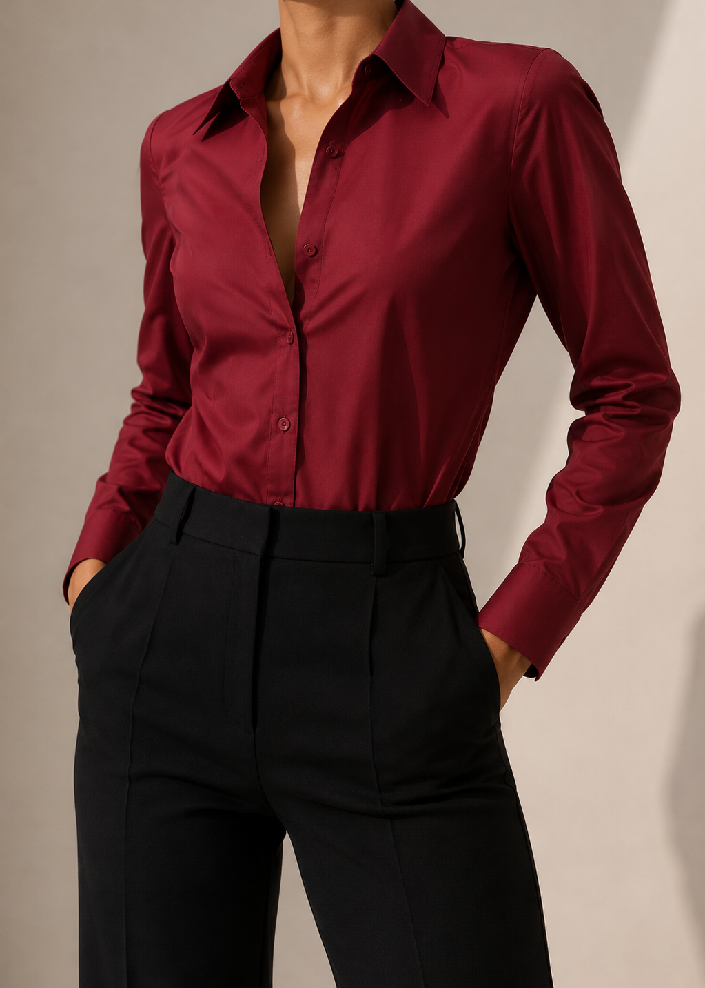 Cherry Red Shirt