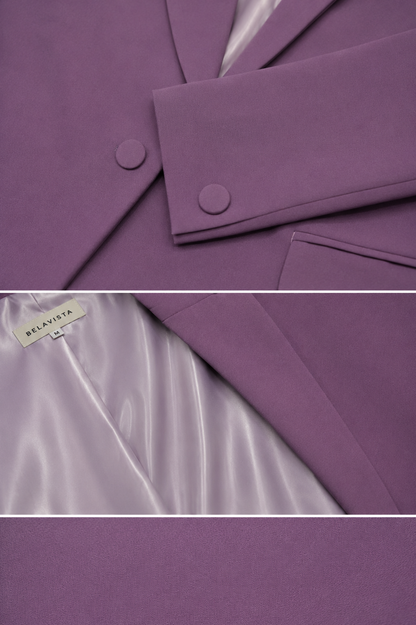 Purple Blazer