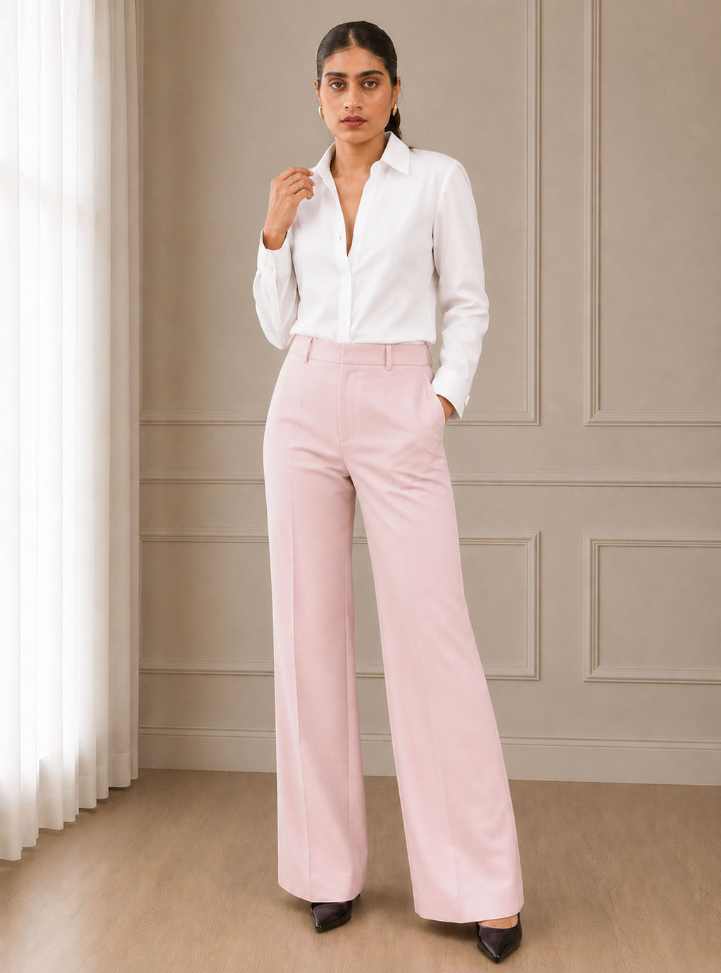 Blush Trousers
