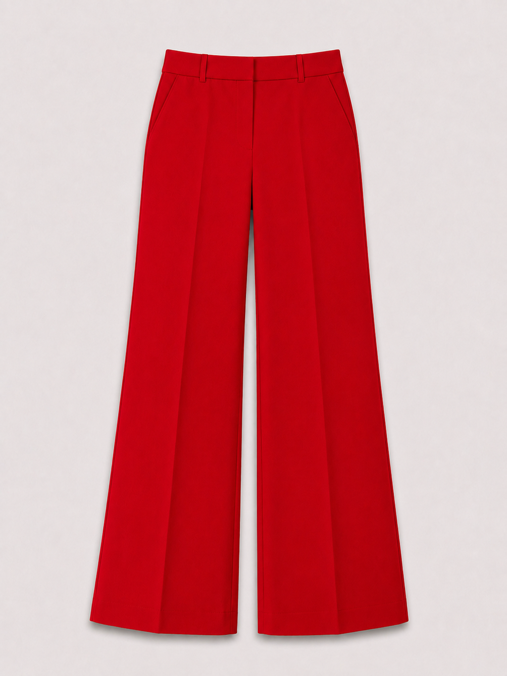 Wide leg Trousers - Red