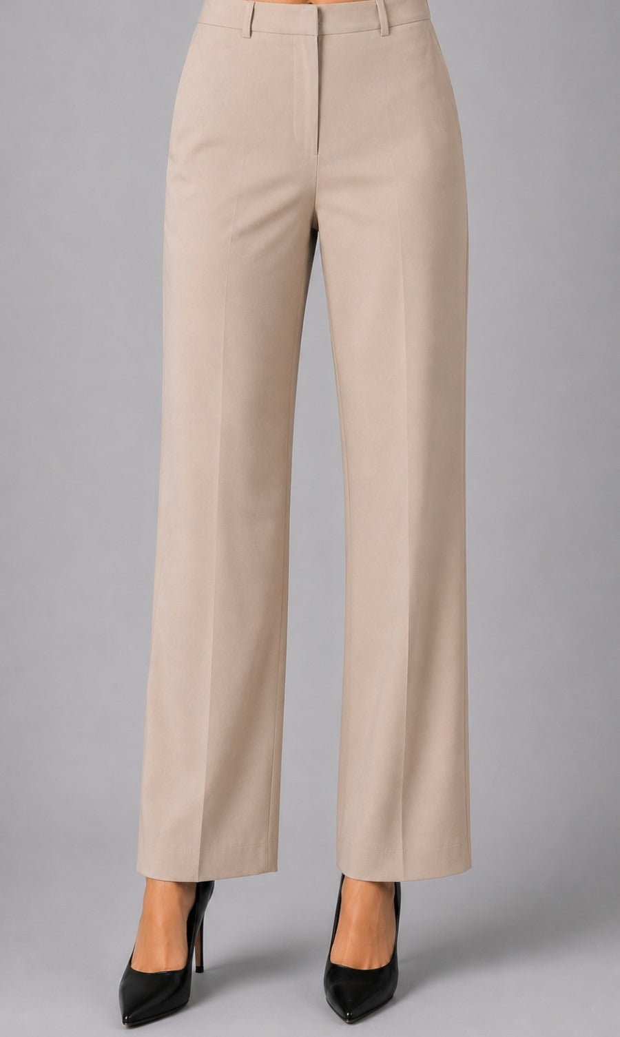 Wide leg Trousers - Beige
