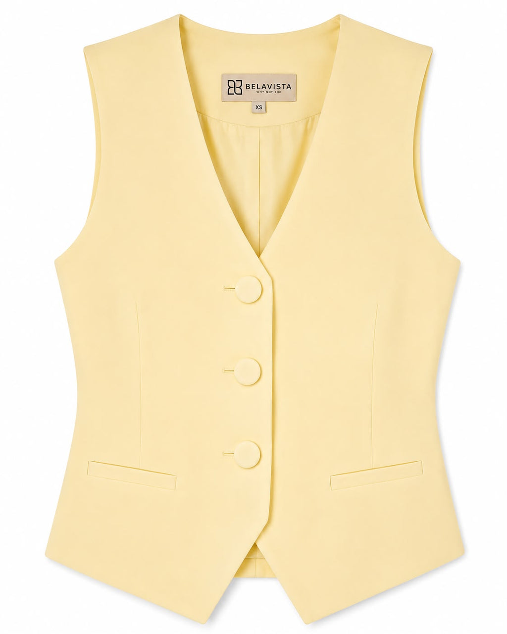 Butter Yellow  Vest