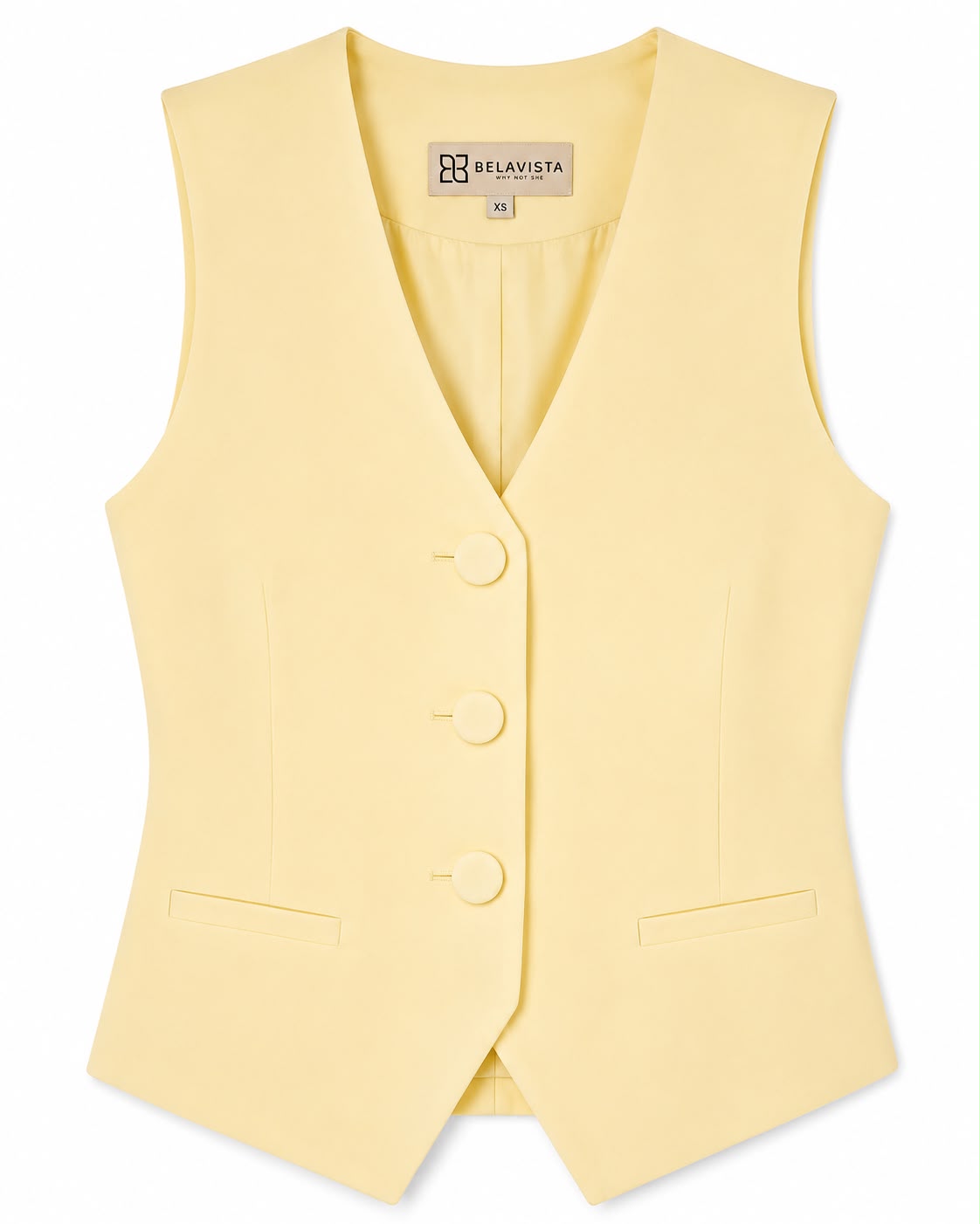 Butter Yellow  Vest